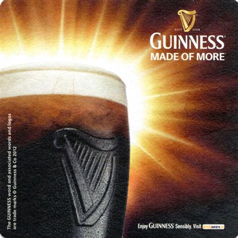 dublin l-irl guinness guinness quad 18b (185-u l the guinness word)